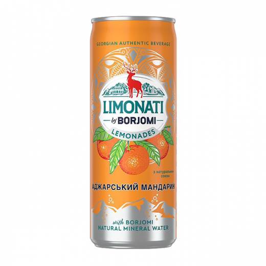 Лимонад Боржомі 0,33 Мандарин