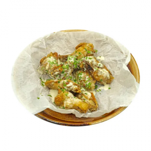 Курячі крильця у вершково- винному соусі