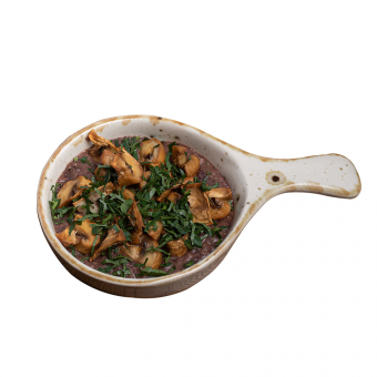 Лобіо з грибами