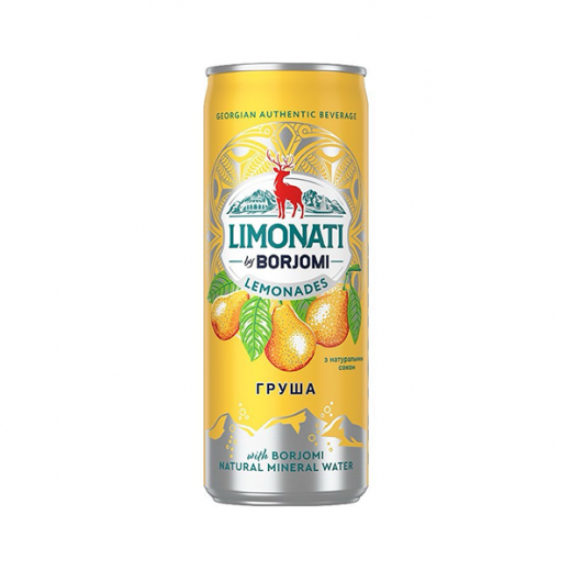 Лимонад Боржомі 0,33юшес