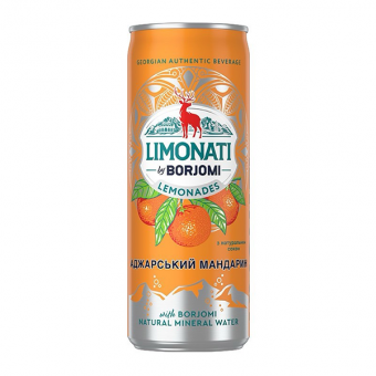Лимонад Боржомі 0,33 Мандарин