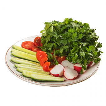 Грузинська овочева тарілка